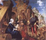 Albrecht Durer Adoration of the Magi oil